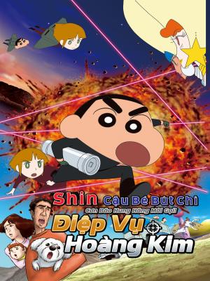 Shin Cậu Bé Bút Chì Cơn Bão Hung Hăng Mời Gọi Điệp Vụ Hoàng Kim